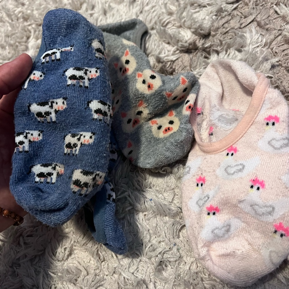animal print vans sock set - no show